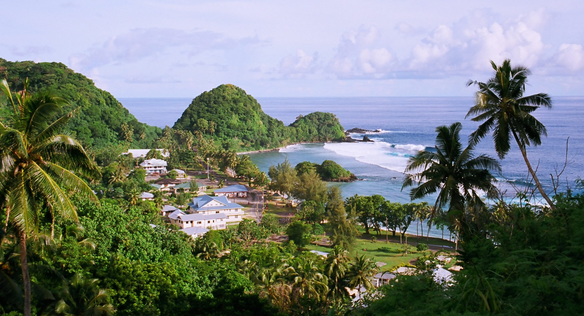 American Samoa, a US territory in the Pacific, is home to tuna company Starkist. Credit: Bryan Chernick/Shutterstock.com